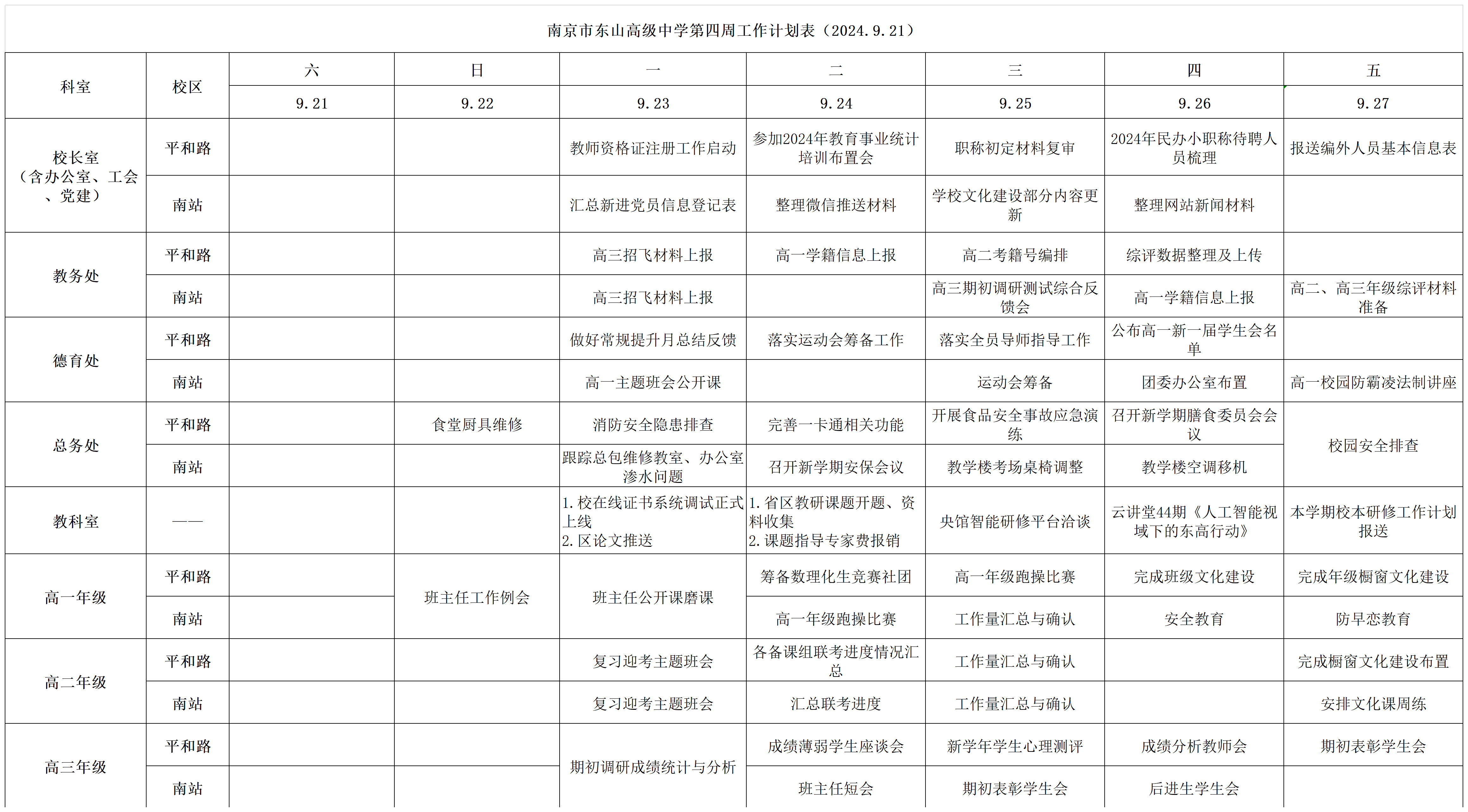 东山高级中学2024-2025学年第一学期工作计划_第4周(1).png